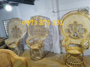Ghế mây đuôi công đẹp