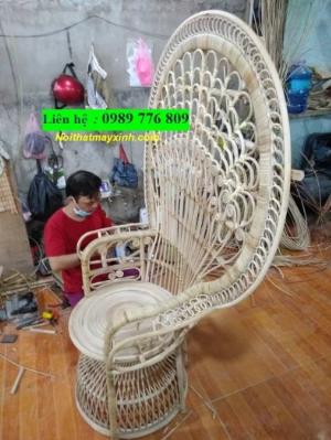 Ghế mây đuôi công đẹp