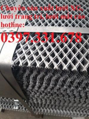 Chuyên sản xuất lưới quả trám cán phẳng, lưới đóng hàng pallet, lưới mắt cáo cán phẳng