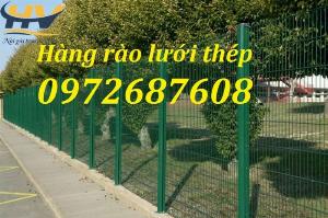 Hàng rào sắt mạ kẽm, hàng rào mạ kẽm, hàng rào lưới thép