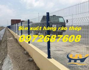 Hàng rào sắt mạ kẽm, hàng rào mạ kẽm, hàng rào lưới thép