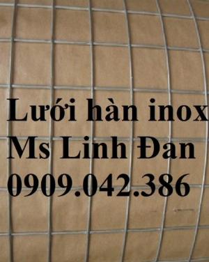 Xưởng sản xuất lưới hàn inox, lưới hàn inox 304, xưởng giá công lưới inox,