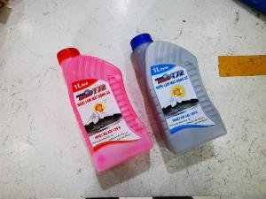 Dung Dịch Làm Mát Động Cơ Xe Máy Super Fast Thái Lan T72 (Xanh,Đỏ) 1000ml
