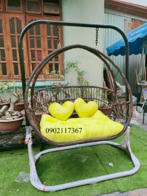 Xích đu đôi ovan giá rẻ