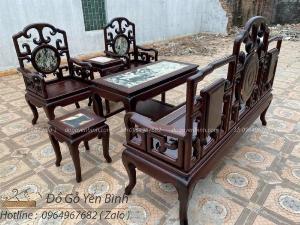 Bộ Bàn Ghế Móc Mỏ 6 Món Giá Rẻ