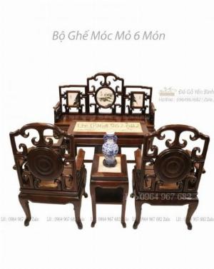 Bộ Bàn Ghế Móc Mỏ 6 Món Giá Rẻ