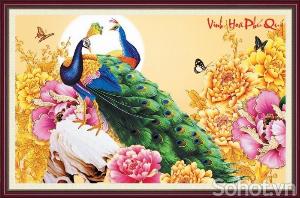 Mẫu tranh gạch 3d phòng khách đẹp - 032XM