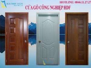 Cửa gỗ HDF - Báo giá cửa gỗ công nghiệp HDF mới nhất