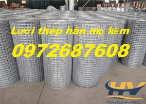 Lưới thép hàn mạ kẽm, Lưới thép hàn ô vuông tại Long An