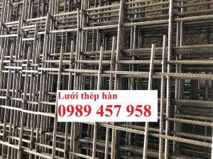 Lưới đổ sàn bê tông chống nóng, Lưới chống nứt phi 4 100x100, D4 150x150, D4 200x200