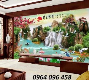Tranh gạch 3d phong cảnh - gạch tranh 3d ốp tường - 9655C