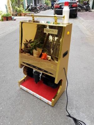 Máy đánh giày văn phòng, máy đánh giày khách sạn Shiny SHN G1 giá rẻ