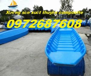 Xuồng câu cá composite, Xuồng ba lá, Xuồng tam bản, Xuồng chèo tay 2 người