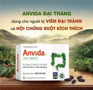 Anvida Đại tràng hỗ trợ cho người bị viêm Đại tràng