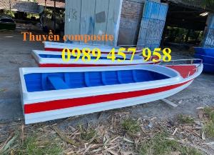 Thuyền composite chở 4-6 người, thuyền chở khách 10-20 người