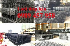 Gia công lưới hàn chập phi 6 150x200, Tấm thép đổ sàn A6 200x200, Lưới thép đổ bê tông