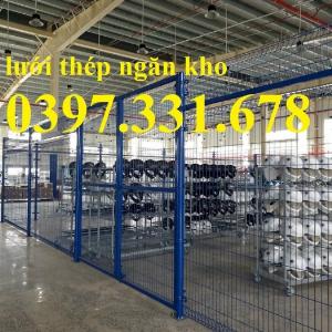 Nơi sản xuất hàng rào ngăn kho, vách ngăn nhà máy, hàng rào ngăn xưởng tại Bắc Ninh