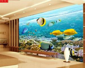 Tranh gạch 3d cá heo - 876GV
