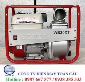 Máy bơm nước Honda chạy xăng WB30XT họng xả 80mm động cơ GX160 công suất 5,5hp giá rẻ toàn quốc