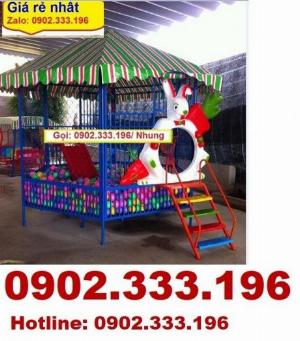 Bán nhà banh ngoài trời, nhà banh cho bé chơi