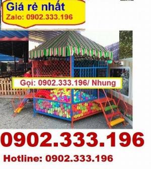 Bán nhà banh ngoài trời, nhà banh cho bé chơi