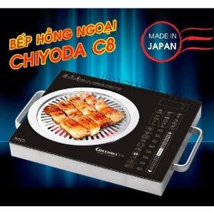Bếp hồng ngoại Chiyoda C8 chính hãng với công suất 900w giúp tiết kiệm điện