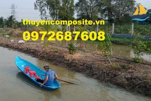 Thuyền nhựa chèo tay, thuyền chèo tay composite giá rẻ