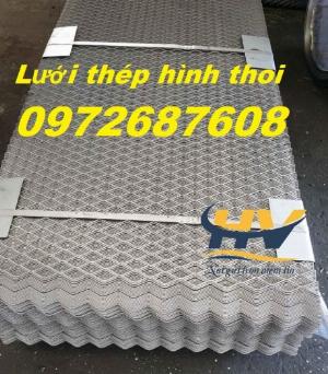 Lưới thép dập dãn, lưới thép mắt cáo, lưới quả trám, lưới hình thoi tại Long An