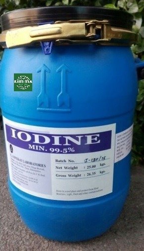 Iodine - 99% - Hạt, Iodine 99%, Hóa chất xử lý nước, I2, Iot, Iốt…KM