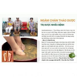 Mua 3 tặng 3 thảo dược ngâm chân người dao đỏ, bài thuốc thông kinh hoạt lạc người dao đỏ