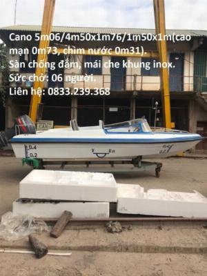 CANO, XUỒNG CÔNG TÁC – 6 NGƯỜI.