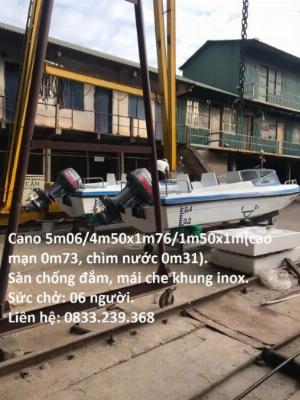 CANO, XUỒNG CÔNG TÁC – 6 NGƯỜI.