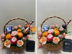 Giỏ trái cây tặng khách mua dự án BDS - FSNK341 - Ảnh: 2 - Gọi ngay, chat Zalo ngay: 0373 600 600