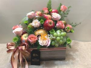 Giỏ trái cây quà tặng khách hàng VIP Bank - FSNK342