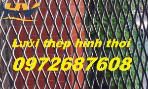 Lưới mắt cáo, lưới thép hình thoi, lưới dập giãn mắt 20*40, mắt 30*60