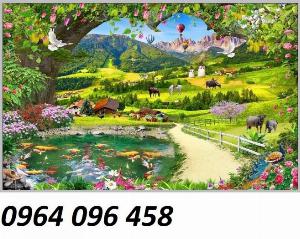 Tranh gạch 3d phong cảnh - DCC53