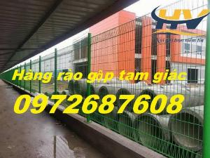 Hàng rào mạ kẽm, hàng rào thép, lưới thép hàng rào D5, D6 tại Bình Dương