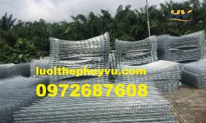 Hàng rào mạ kẽm, hàng rào thép mạ kẽm, hàng rào sơn tĩnh điện tại Nhơn Trạch