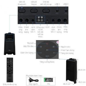 Loa tháp Samsung MX-T70/XV