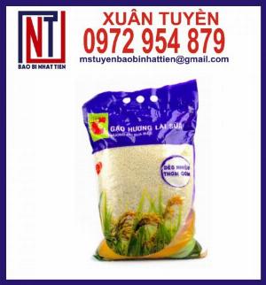 Sản xuất túi gạo 5kg giá rẻ