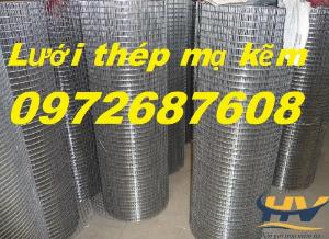 Lưới thép hàn mạ kẽm D3 a50x50, lưới ô vuông mạ kẽm tại TP HCM