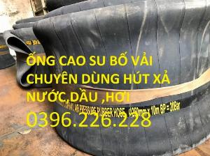 Nơi bán ống cao su bố vải phi 200 (2 lớp bố vải , 5 lớp bố vải ) chịu áp lực mài mòn cao.