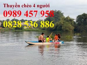 Thuyền nhựa 3m, Thuyền composite 2,4m 3m, 3,5m 4m, 4,6m 5m - Thuyền chèo tay