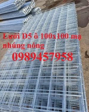 Hàng rào mạ nhúng nóng phi 4, phi 5 ô 50x150, 50x200 giá tốt