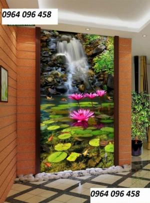 Tranh gạch ốp tường phong cảnh khổ dọc - 942XP
