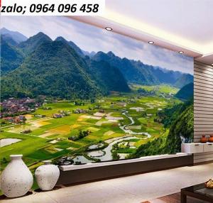Tranh phong cảnh 3d - tranh gạch 3d phong cảnh - 932XP
