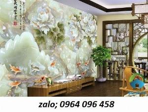 Tranh gạch men 3d phòng khách - HVC52
