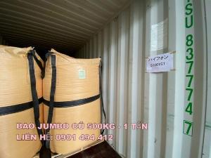 Bao jumbo 1 tấn (big bag, FIBC, Bulk bag, ton bag)