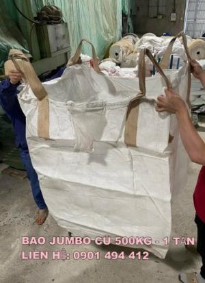 Bao jumbo 1 tấn (big bag, FIBC, Bulk bag, ton bag)