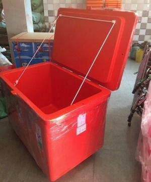 Thùng đá thái lan 300L giữ lạnh thực phẩm, thùng trữ đông hải sản thời gian dài.